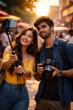 காதல் கேமரா.......‌ஆக்சன்!