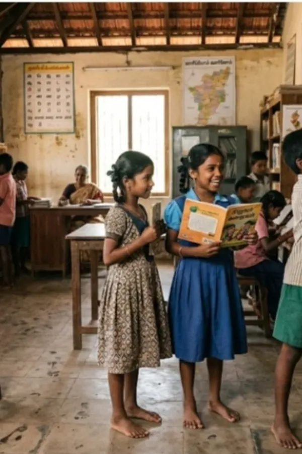 கிராமத்துக் கதைகள்...4.. நூலகம் தந்த வெளிச்சம்.