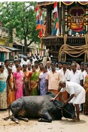 கிராமத்துக் கதைகள்.5. செவலை மாடு. 