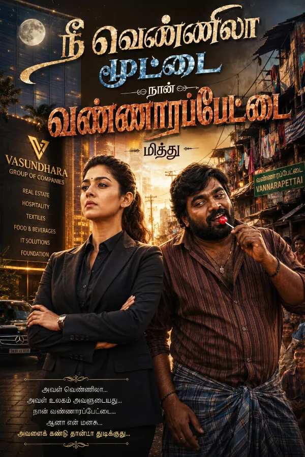 நீ வெண்ணிலா மூட்டை!! நான் வண்ணாரப்பேட்டை!!